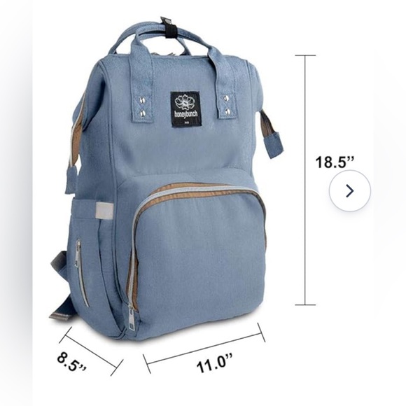 RARE! Brand New Honeybunch Diaper Backpack Baby Bag - Light Weight Multi Bag - Picture 8 of 8